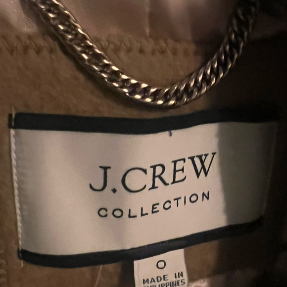 J. Crew Collection toggle coat in Italian fall blanket wool size 0 NWOT - Picture 7 of 7